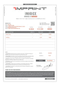 Invoice Template for Wrap & Design Shops