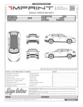 SUV Inspection Sheet Template