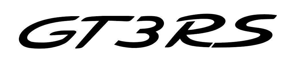 Porsche GT3 RS Decal Pair (2)