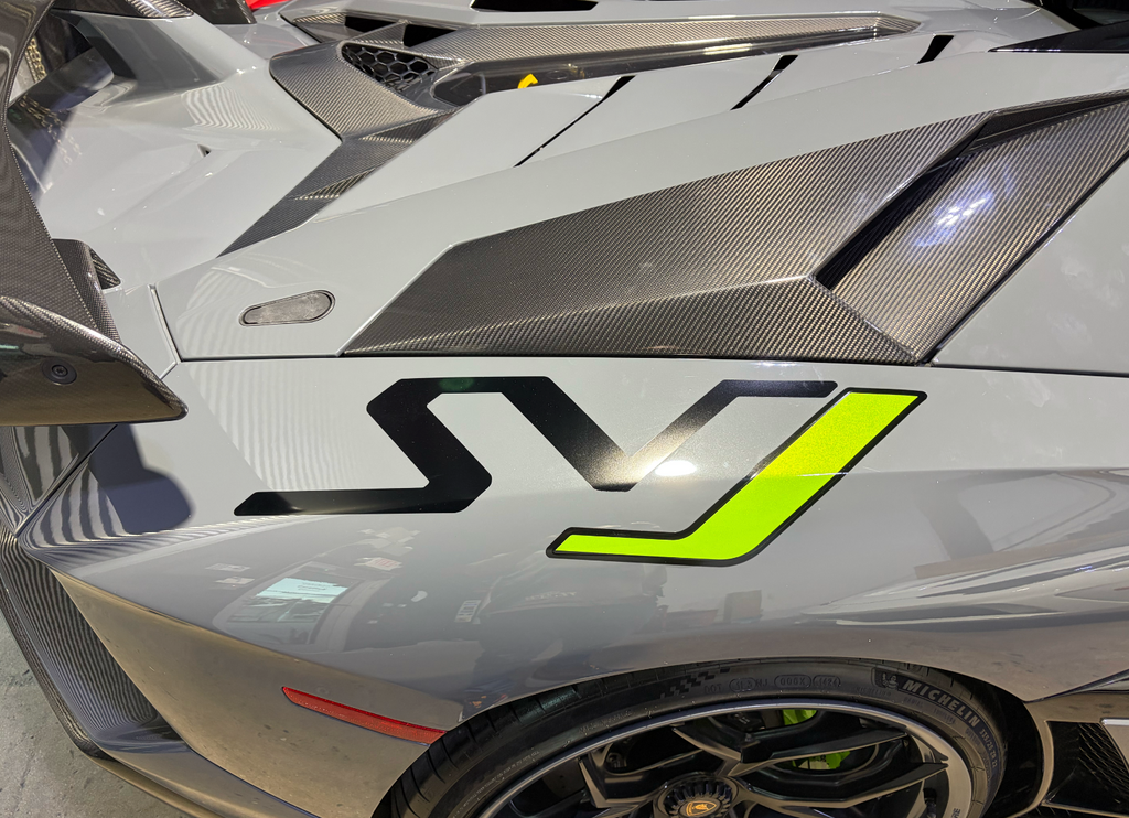 Lamborghini SVJ Side Decal Pair (2)